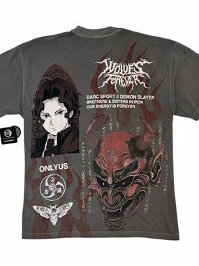 Darc Sport X Demon Slayer Muzan Wolve Forever Tee